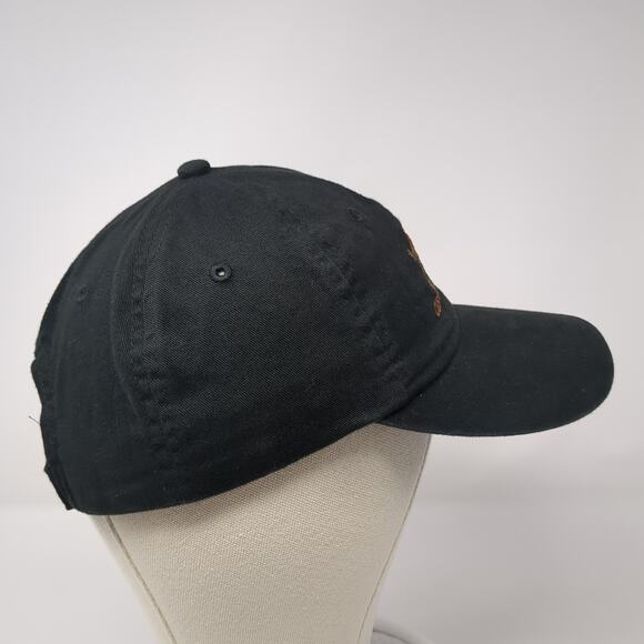 Custer State Park Strapback Baseball Cap Black One Size Adjustable Embroidered - Picture 5 of 9